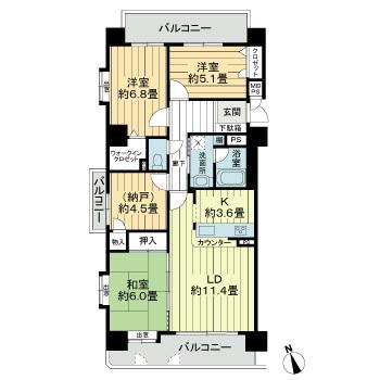 ライオンズマンション六ツ門中央