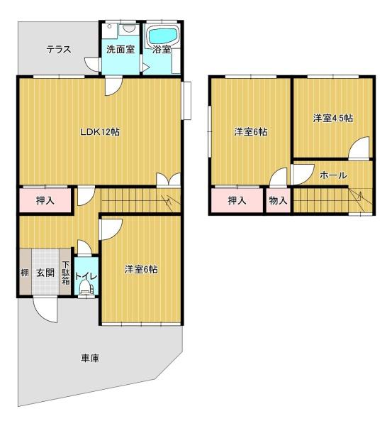野中町森貸家