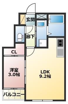 久留米市東櫛原町のアパート