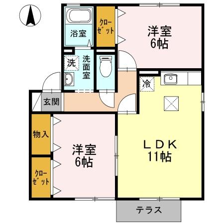 アパルトマントNFB　B棟