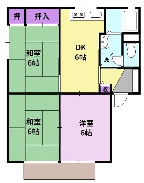 グリーンパーク徳間　Ｄ棟