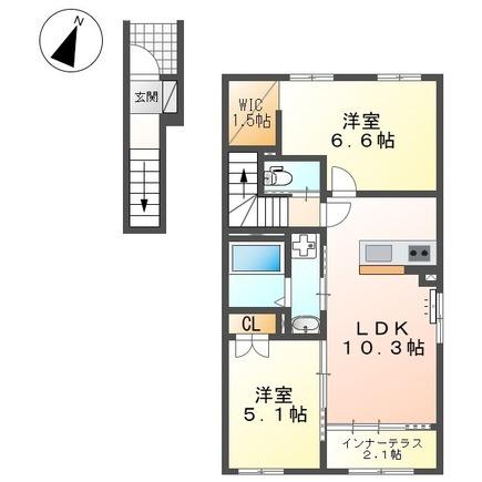 仮）久留米市津福本町アパート新築工事