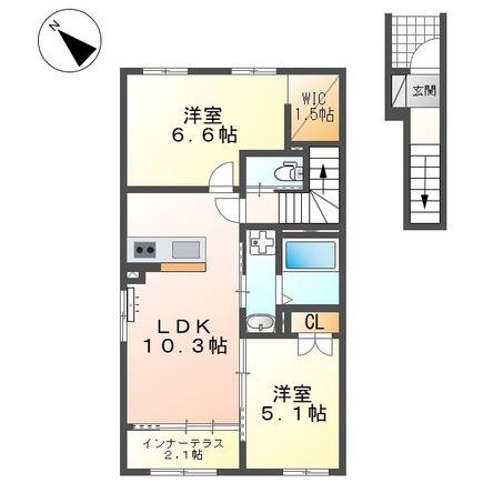 仮）久留米市津福本町アパート新築工事
