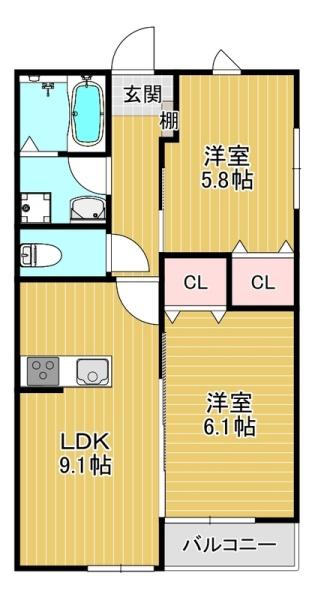 Leaf津福駅南