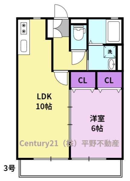 カーザ・ミア1(間取り)