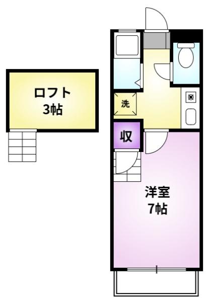 シャトレ隈1(間取り)