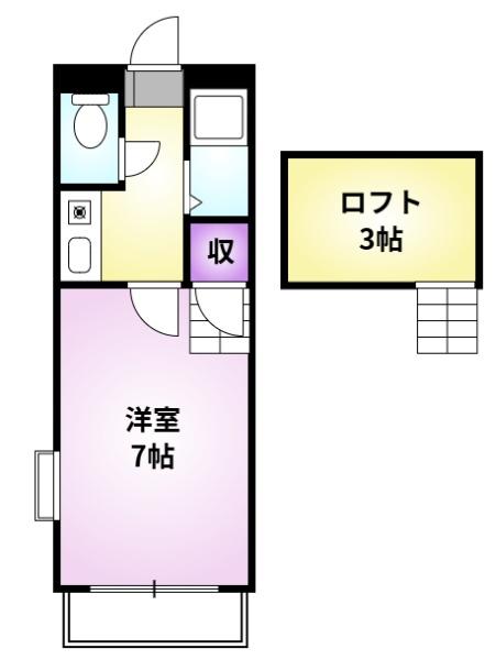 シャトレ隈2(間取り)