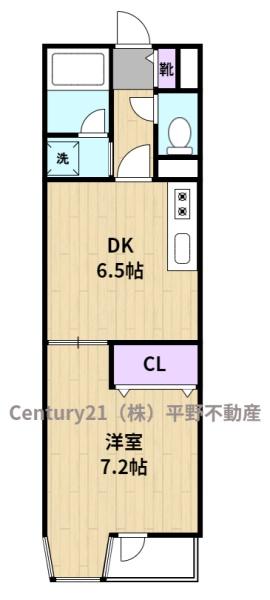 オークヒルズ2(間取り)