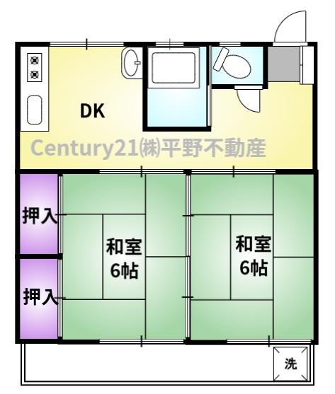 レイクヒル(間取り)