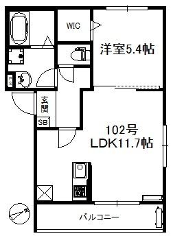 ポラリス野中町(間取り)