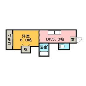 メゾンド梨花Ⅰ(間取り)