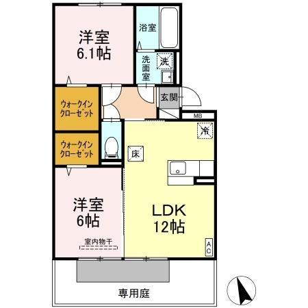 グランメール(間取り)