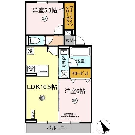 トリシアテラス(間取り)