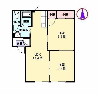 ラ・フォーレ櫛原　A棟