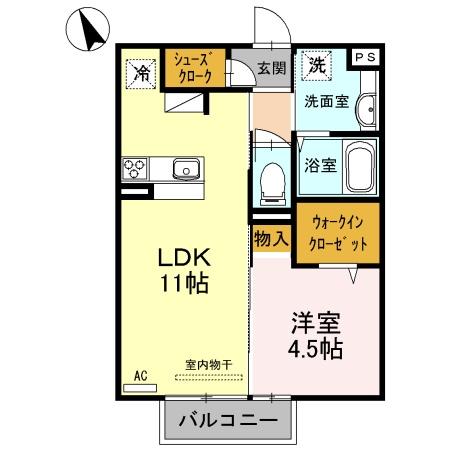 オリーヴァ東櫛原　B棟