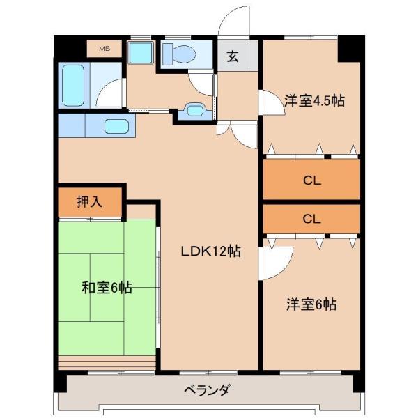 ラパスマンション諏訪野