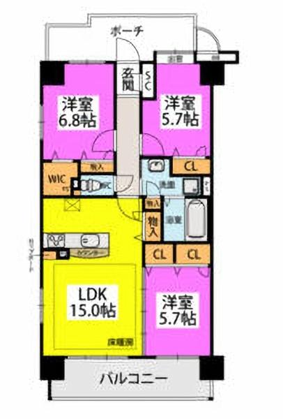 ウェスタ久留米けやき通り壱番館
