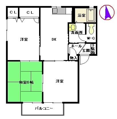 オーロラ北野　C棟