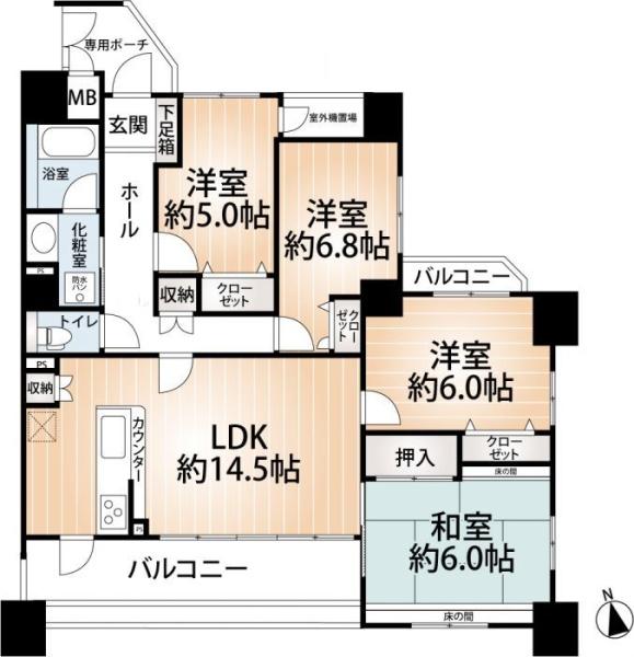 ダイアパレス六ツ門
