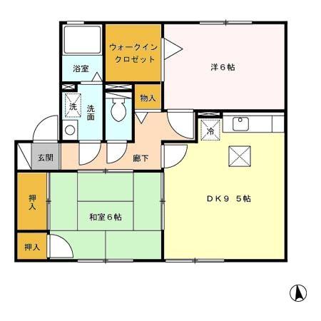 セジュール小森野2　A棟