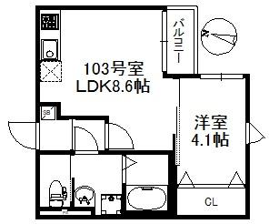 メゾンソレイユ久留米A