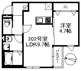 メゾンソレイユ久留米A