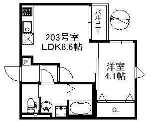 メゾンソレイユ久留米A