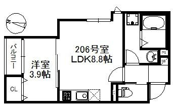 メゾンソレイユ久留米A