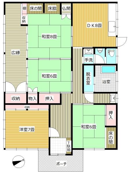 野中町十三部戸建