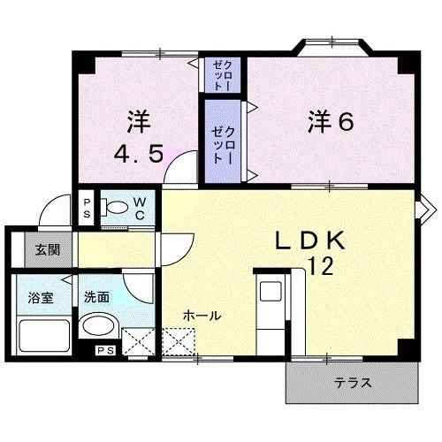 ハイツ十蓮寺　B棟