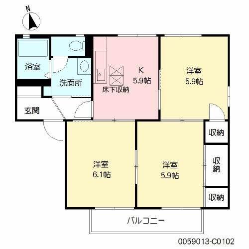 コンフォート山川　C棟