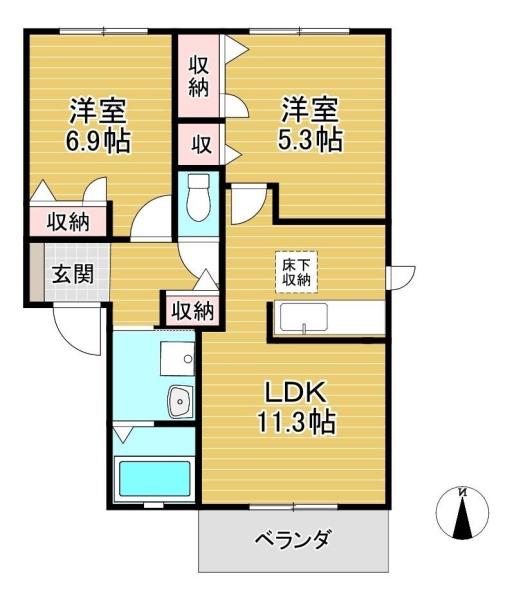 サンライズ北野　B棟