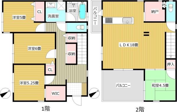 津福本町戸建て2