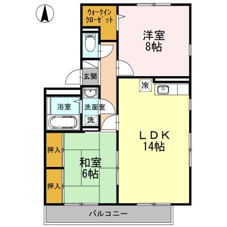 バティール西小森野　B棟