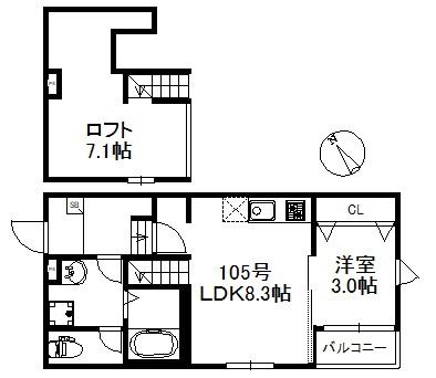 ソラーレ津福駅南