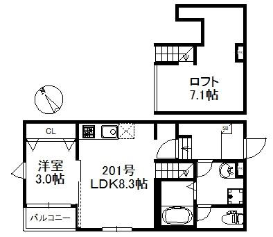 ソラーレ津福駅南