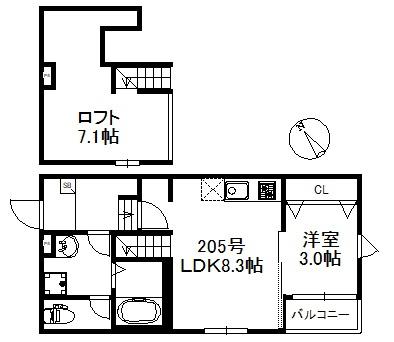 ソラーレ津福駅南