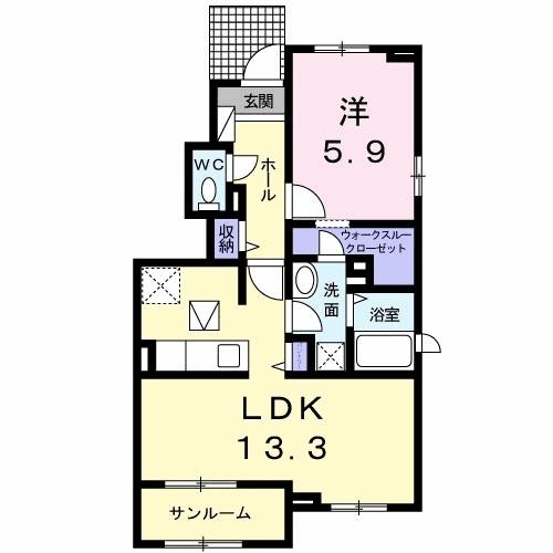 ラララK3　B棟