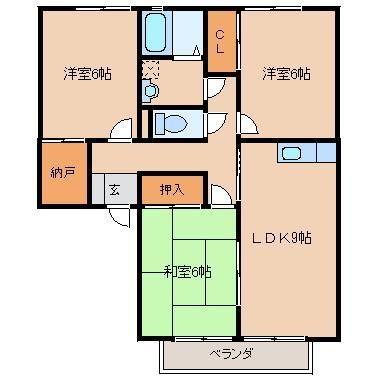 ハミングタウン久留米　C棟