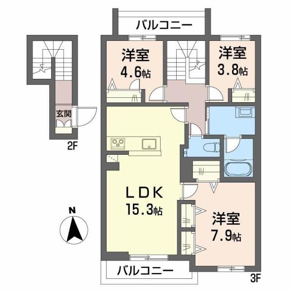 シャーメゾンプリメラ久留米