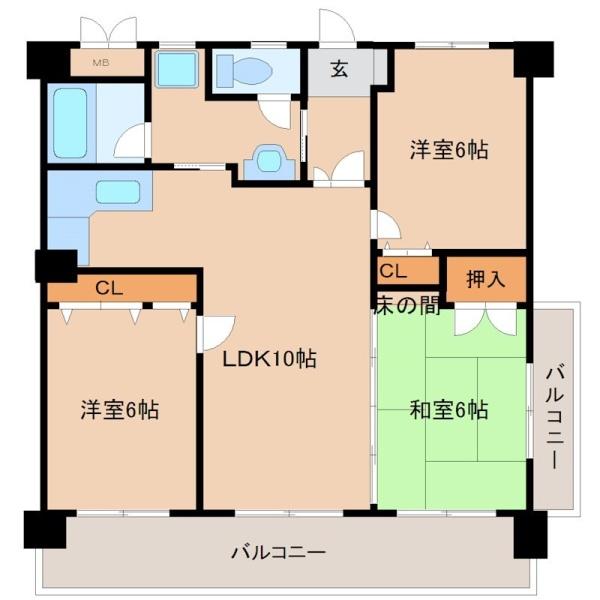 ラパスマンション諏訪野