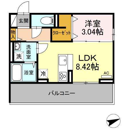 D-roomクレスト国分
