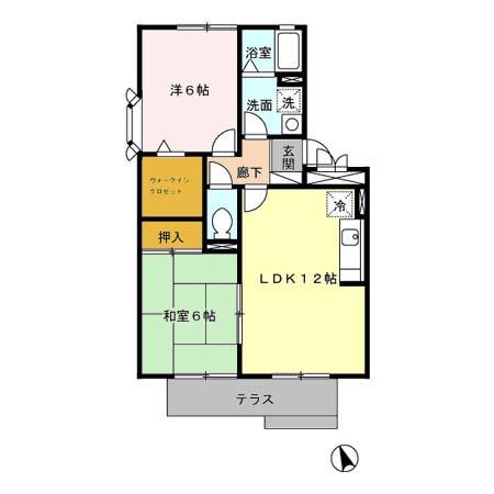 セジュール未来2　A棟