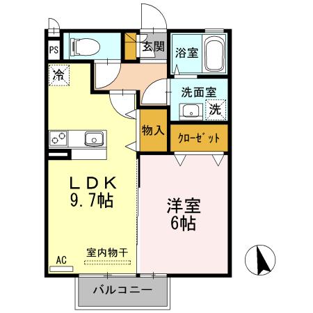 アヴリル(間取り)