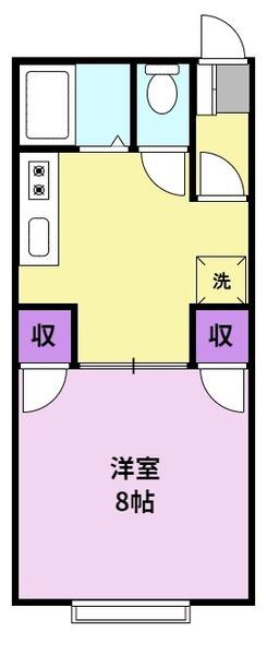 サンハイツ坂口(間取り)