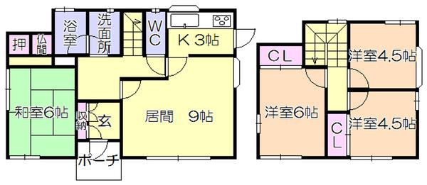 御井町古賀義康貸家