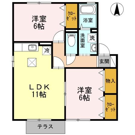 アパルトマントNFB　B棟