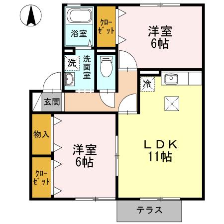 アパルトマントNFB　A棟