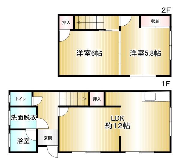 飯塚市潤野の貸家