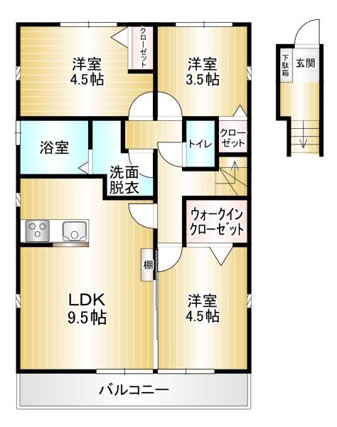 飯塚市菰田東２丁目のアパート
